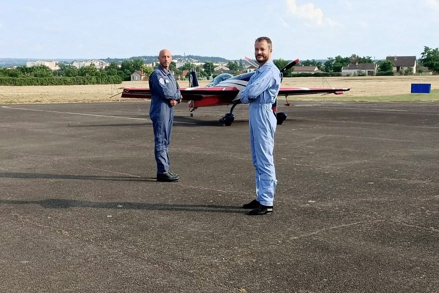 L'équipe de voltige de l'Armée de l'air a fait le show à l'aérodrome de Montluçon-Domérat