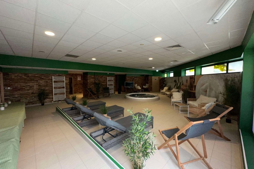 Au centre aqualudique de la Loue, l'espace bien-être a été entièrement rénové