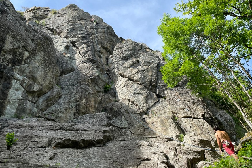 Désormais sécurisés, le site d'escalade et la via ferrata de Lignerolles ont été inaugurés