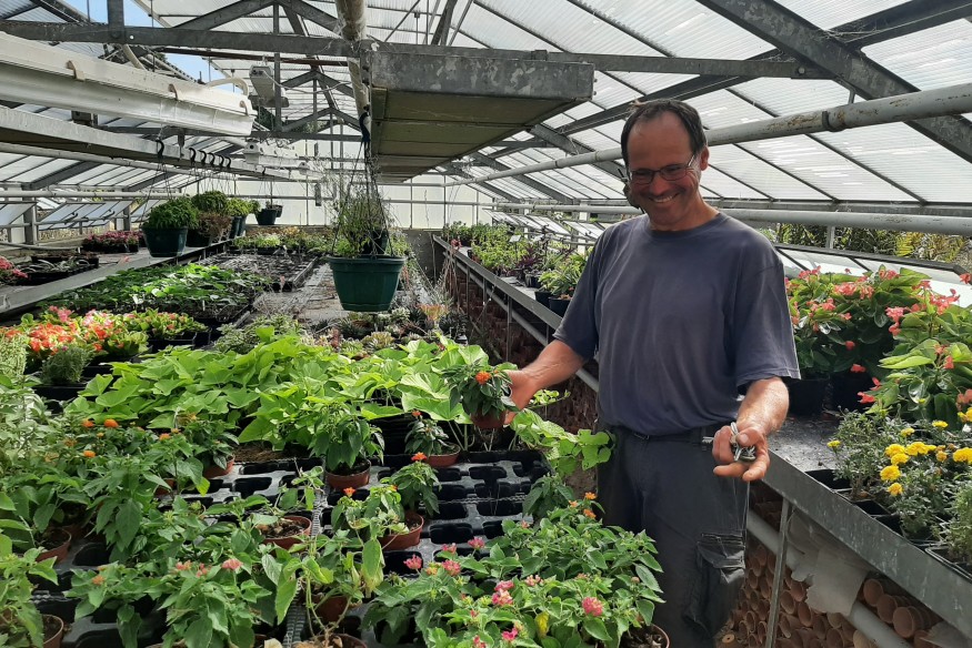 Il est le dernier maraîcher installé à Montluçon, rencontre avec Dominique Lourtioux