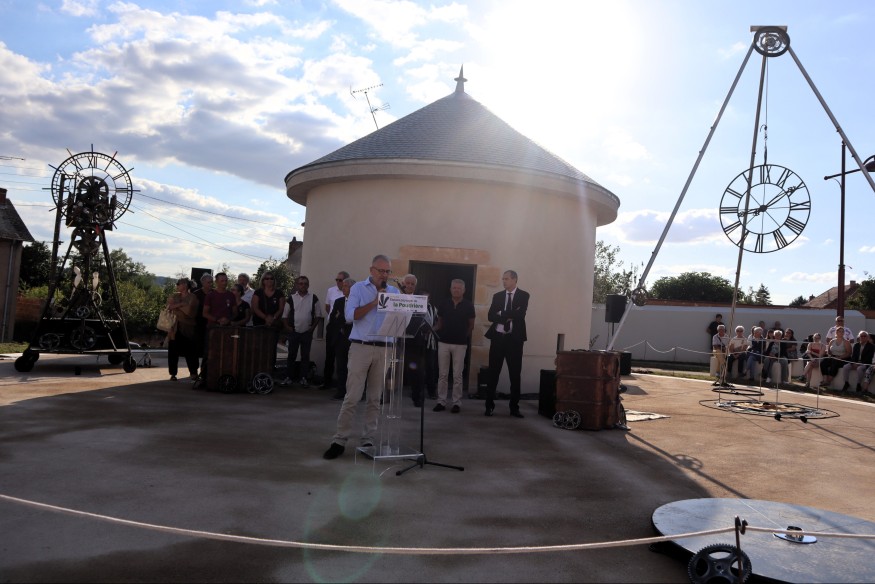 A Commentry, l'espace La poudrière nouvellement inauguré met en avant le passé minier de la ville