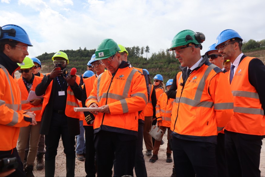Crédit d'impôt, accélération des procédures : le ministre de l'industrie réaffirme le soutien de l'Etat au projet lithium d'Imerys