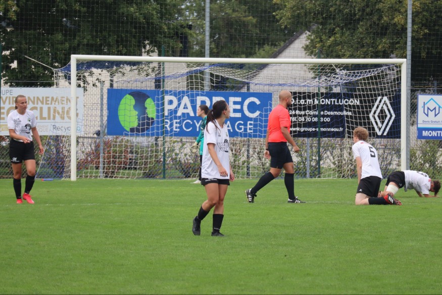 Scénario cruel pour le Groupement féminin bassin montluçonnais, battu dans les arrêts de jeu par Chassieu-Décines