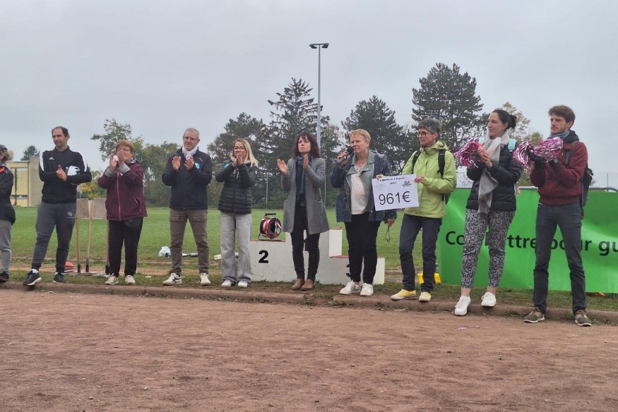Plus de 1.000 euros récolté au profit de Vaincre la mucoviscidose lors du cross du collège Jean-Jacques Soulier