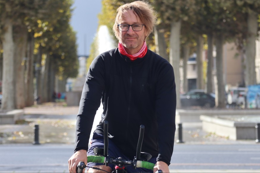 On vous explique pourquoi l'ultra-cycliste Nicolas Bodin était de passage à Montluçon