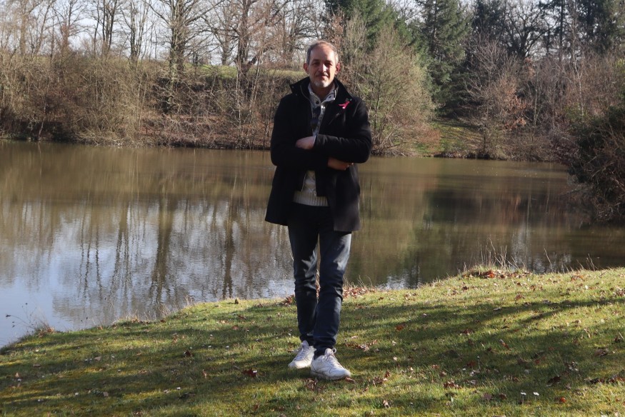 A Teillet-Argenty, un passionné va ouvrir un réservoir de pêche à la mouche